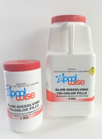 Slow Dissolving Tri-Chlor Pills
