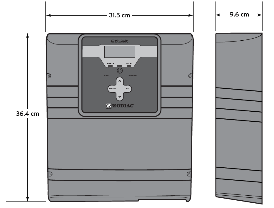 Zodiac Ezi Salt 40 Chlorinator